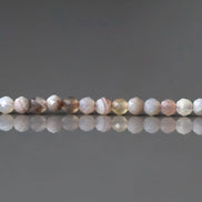 2mm Botswana Agate Beads – Tiny Faceted Round Natural Gemstone 15