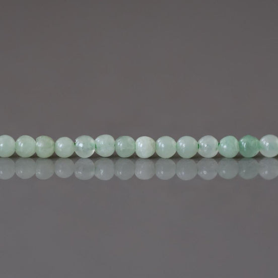2mm Burma Jade Beads Strand 15" Burma Jadeite Genuine Gemstone Beads Natural Jade for Jewelry Making Beading Craft Gift Beads
