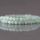2mm Burma Jade Beads – Tiny Smooth Round Natural Gemstone 15" Strand