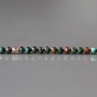 2mm Chrysocolla Beads ‚Äì Tiny Faceted Round Natural Gemstone 15" Strand