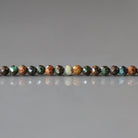 2mm Chrysocolla Beads ‚Äì Tiny Faceted Round Natural Gemstone 15" Strand