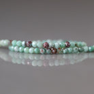 2mm Chrysocolla (Fynchenite) Beads ‚Äì Tiny Faceted Round Natural Gemstone 15" Strand