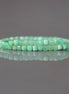 2mm Chrysoprase Beads – Tiny Faceted Cube Natural Gemstone 15" Strand