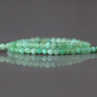 2mm Chrysoprase Beads ‚Äì Tiny Faceted Round Natural Gemstone 15" Strand