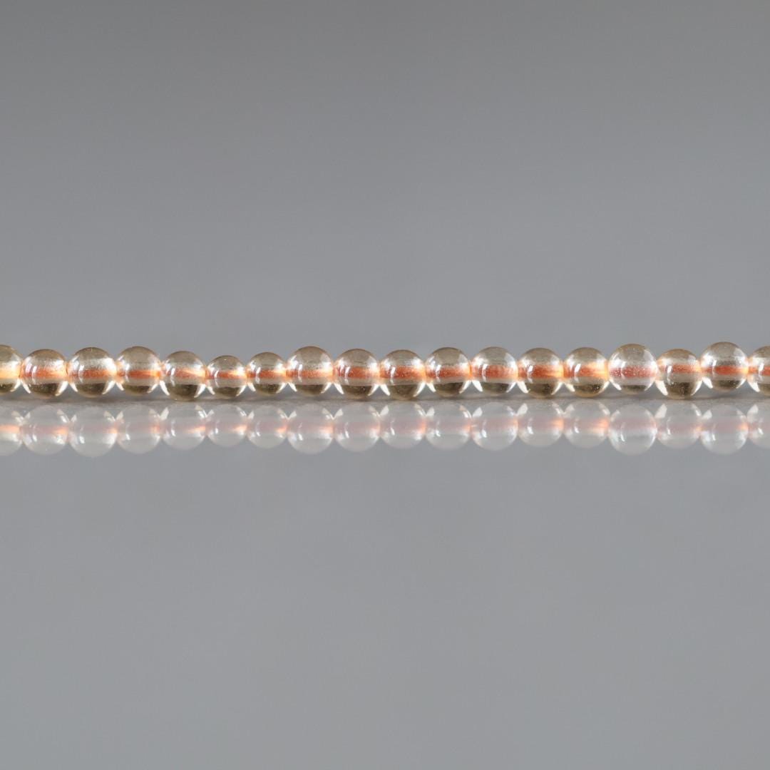 2mm Natural AAA Citrine Smooth Beads 15" Genuine Gemstone Beads Jewelry Making Beading Craft Gift Beads November Birthstone
