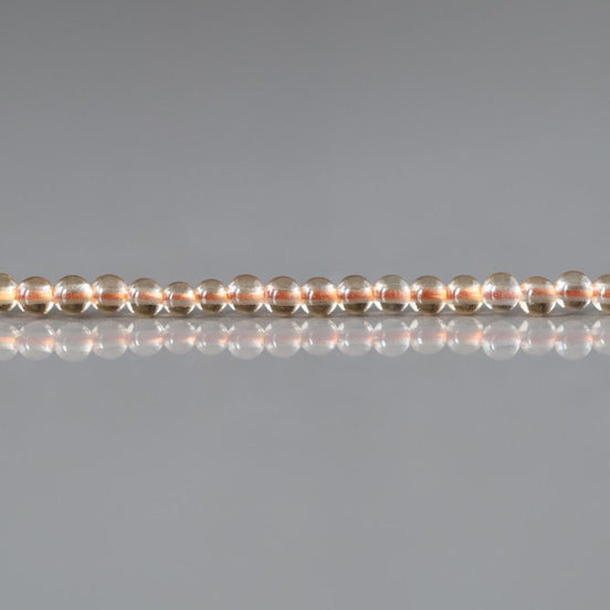 2mm Natural AAA Citrine Smooth Beads 15" Genuine Gemstone Beads Jewelry Making Beading Craft Gift Beads November Birthstone