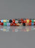 2mm Colorful Agate Beads ‚Äì Tiny Faceted Round Natural Gemstone 15" Strand