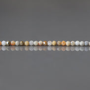 2mm Crazy Lace Agate Beads ‚Äì Tiny Faceted Round Natural Gemstone 15