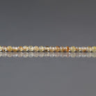 2mm Golden Rutilated Quartz Beads – Tiny Smooth Round Natural Gemstone 15" Strand