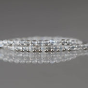 2mm Gray Moonstone Beads ‚Äì Tiny Smooth Round Natural Gemstone 15