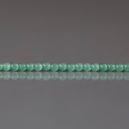 2mm AAA Green Aventurine Smooth Beads 15