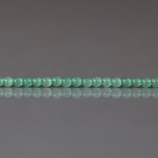 2mm AAA Green Aventurine Smooth Beads 15" Green Natural Aventurine Gemstone Beads Beading Crafter Gift DIY jewelry