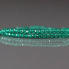 2mm Green Onyx Beads - Tiny Faceted Round Natural Gemstone 13" Strand