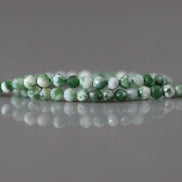 2mm Green Spot Jasper Beads Micro Faceted Genuine Small Spotted Jasper Beads 15
