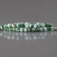 2mm Green Spot Jasper Beads ‚Äì Tiny Faceted Round Natural Gemstone 15