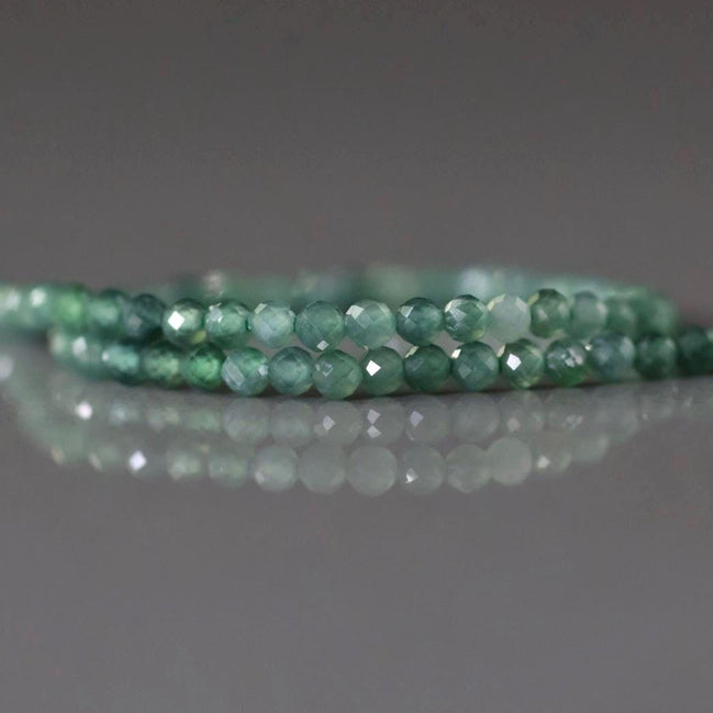 2mm AAA Guatemala Jade Beads 15" Natural Faceted Guatemala Jadeite Genuine Gemstone Beads Burma Jade Dark Green Jewelry Making Beading Gift