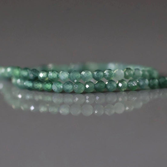 2mm AAA Guatemala Jade Beads 15" Natural Faceted Guatemala Jadeite Genuine Gemstone Beads Burma Jade Dark Green Jewelry Making Beading Gift