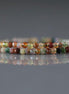 2mm Indian Agate Beads - Tiny Faceted Round Natural Gemstone 15" Strand