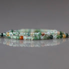 2mm Indian Agate Beads ‚Äì Tiny Smooth Round Natural Gemstone 15" Strand