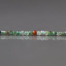 2mm Indian Agate Beads ‚Äì Tiny Smooth Round Natural Gemstone 15" Strand
