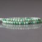 2mm Jade Beads ‚Äì Tiny Smooth Round Natural Gemstone 15" Strand