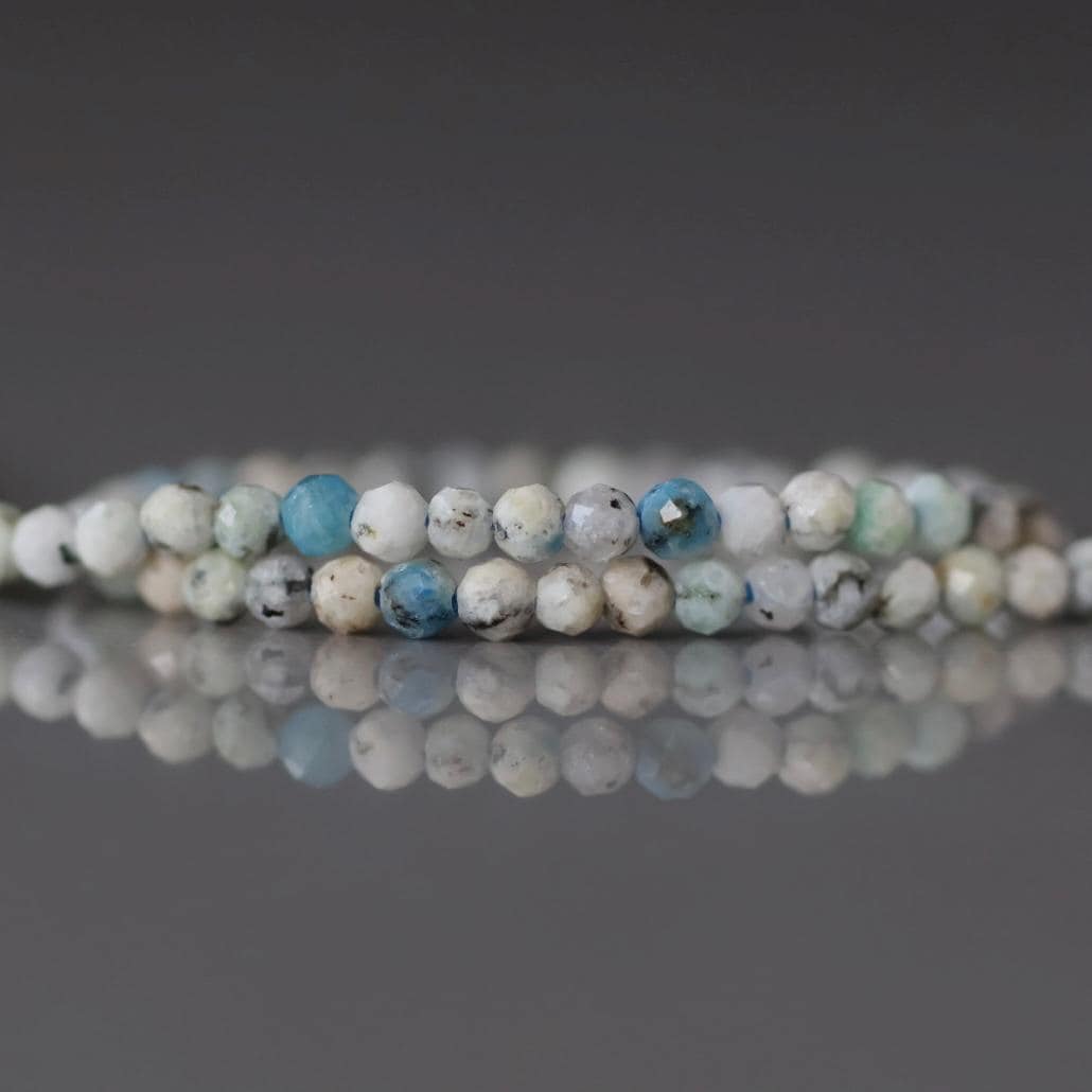 2mm K2 Jasper Beads ‚Äì Tiny Smooth Round Natural Gemstone 15" Strand