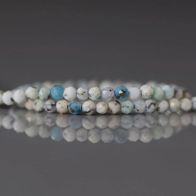 2mm K2 Jasper Beads ‚Äì Tiny Smooth Round Natural Gemstone 15" Strand