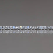 2mm Labradorite Beads ‚Äì Tiny Faceted Round Natural Gemstone 15