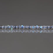 2mm AAA Labradorite Smooth Beads Genuine Blue Flash Beads 15