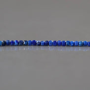 2mm Lapis Lazuli Faceted Cube Beads 15