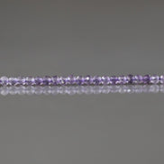 2mm Light Amethyst Beads – Tiny Faceted Round Natural Gemstone 15
