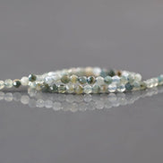 2mm Light Blue Tourmaline Beads – Tiny Faceted Round Natural Gemstone 15