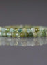 2mm Light Green Tourmaline Beads - Tiny Faceted Round Natural Gemstone 15" Strand