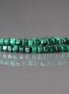 2mm Malachite Beads ‚Äì Tiny Faceted Cube Natural Gemstone 15" Strand