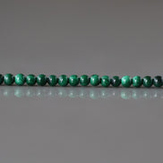 2mm Malachite Beads – Tiny Smooth Round Natural Gemstone 15