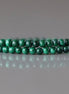 2mm Malachite Beads – Tiny Smooth Round Natural Gemstone 15" Strand