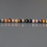 2mm Mookaite Jasper Beads Smooth Genuine Small Earth Tone Jasper Beads 15