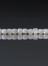 2mm Mother of Pearl Beads ‚Äì Tiny Cube Natural Gemstone 15" Strand