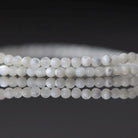 2mm Mother of Pearl Beads – Tiny Smooth Round Natural Gemstone 15" Strand