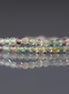 2mm Multi Fluorite Beads - Tiny Faceted Round Natural Gemstone 15" Strand