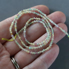 2mm Multi Fluorite Beads - Tiny Faceted Round Natural Gemstone 15" Strand