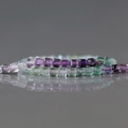 2mm AAA Multi Fluorite Beads Faceted Cube Beads 15