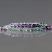 2mm Multi Fluorite Cube Beads ‚Äì Tiny Faceted Cube Natural Gemstone 15