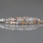 2mm Multi Moonstone Beads ‚Äì Tiny Faceted Round Natural Gemstone 15" Strand