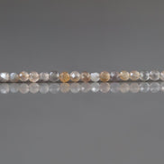 2mm Multi Moonstone Beads ‚Äì Tiny Faceted Round Natural Gemstone 15