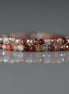 2mm Natural Brown Zircon Faceted Round Beads 15" - Tiny Natural Gemstone