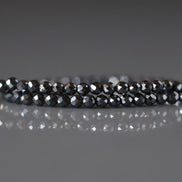 2mm 100% Natural Hematite Micro Faceted Beads Genuine Sparkly Beads 15