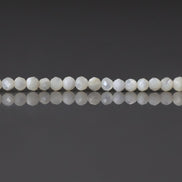 2mm Natural Mother of Pearl Faceted Beads MOP Genuine Shell Beads 15