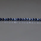 2mm Natural Sapphire Beads - Tiny Faceted Round Natural Gemstone 15" Strand