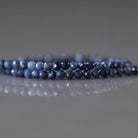 2mm Natural Sapphire Beads - Tiny Faceted Round Natural Gemstone 15" Strand